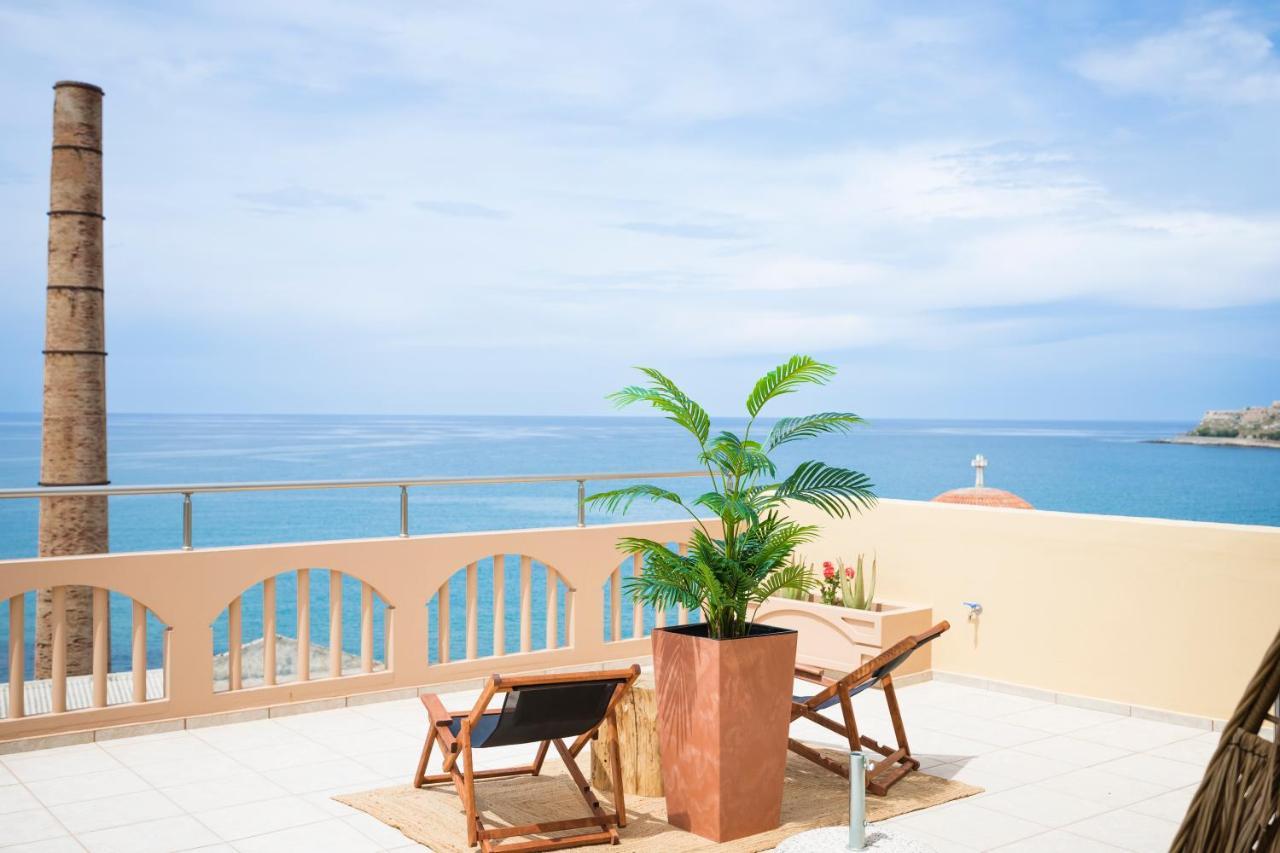 Thea - Rooftop Seaview Jacuzzi Rethymno Exterior foto